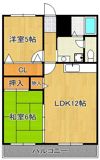 ベルハイツ水巻の間取り画像