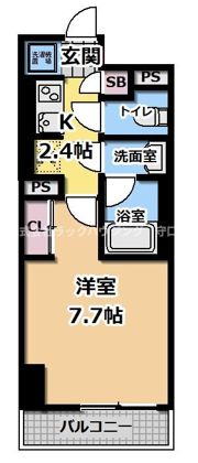 ピジェブラン守口の間取り画像