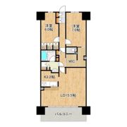 レーベンつくばCORISの間取り画像