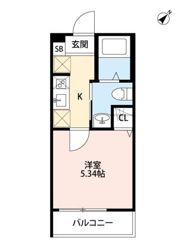 Ciel 前野町の間取り画像