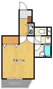 ロイヤルシャトー桃園の間取り画像