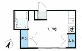 サンクレスタ三冨の間取り画像