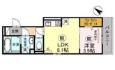 ブリランテ川西通Aの間取り画像