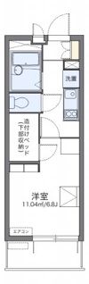 レオパレスおおさか御崎Ⅱの間取り画像