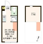 CLAY西荻の間取り画像