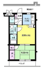 アメニティ川越岸町Ⅲの間取り画像