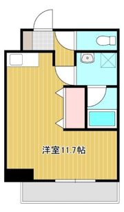 アズビオス元城の間取り画像