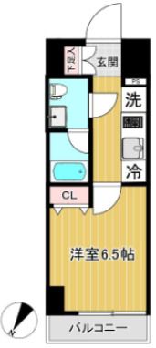 SHOKEN Residence横浜関内の間取り画像