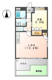 フェアリーガーデン（Fairy Garden）の間取り画像