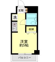グリフィン横浜の間取り画像