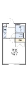 レオパレスぽてとⅠの間取り画像