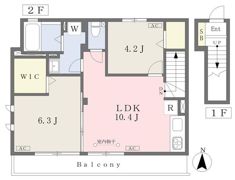 Brown Estateの間取り画像