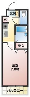 エクセルフジエの間取り画像