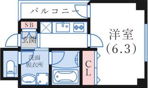 リーフビル坂口の間取り画像