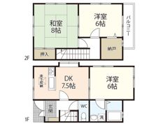 レジデンスくろかわCの間取り画像