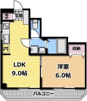 ジュネス21の間取り画像
