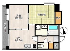 レクシア蒲生の間取り画像