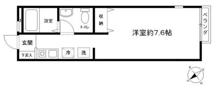 マルト十番館の間取り画像