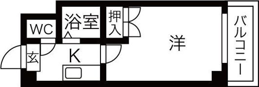 ハイツロフティーの間取り画像