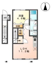 Y’sハウスの間取り画像