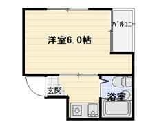 フロンティア大枝の間取り画像