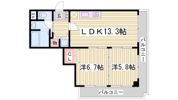 神戸中山手ハウスの間取り画像