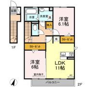 ソレイユの間取り画像