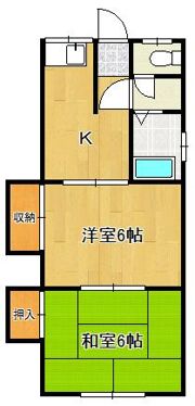 さくら荘の間取り画像
