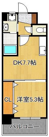 ルミエドール戸畑の間取り画像