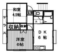 ブルーシャトレAの間取り画像