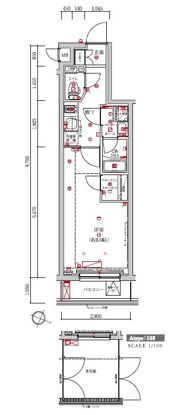LUMEED中村北の間取り画像