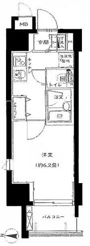 アーバンファースト両国の間取り画像