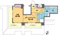 カスタリア南麻布の間取り画像