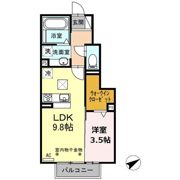 コンフィアンサの間取り画像