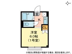 ラフィーネの間取り画像