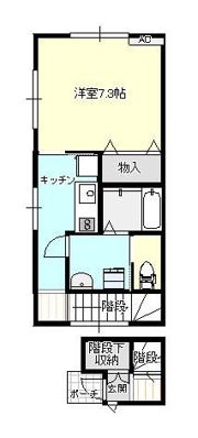アバンティ五福の間取り画像