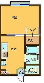 メゾンシブキ駅南の間取り画像