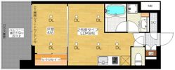 ブエナビスタ梅田ノースの間取り画像