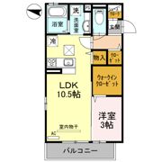 カサブランカ武蔵浦和の間取り画像