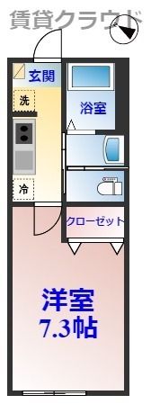 BLUE MARINE HONCHIBAの間取り画像