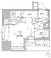 クレイシア神田淡路町の間取り画像