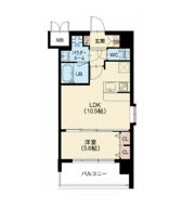 スプランディッド梅田北の間取り画像