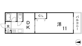 ハイム夢野の間取り画像