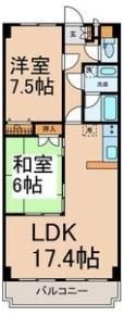 エーデルハイムの間取り画像