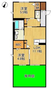 エミリア行橋の間取り画像