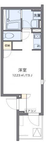クレイノYUIの間取り画像