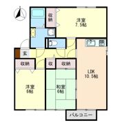 ルミエール A棟の間取り画像