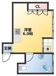 メキシカンリゾート元住吉の間取り画像