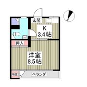 第2白楽マンションの間取り画像