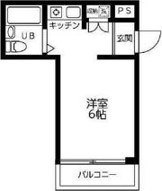 鈴木マンションの間取り画像